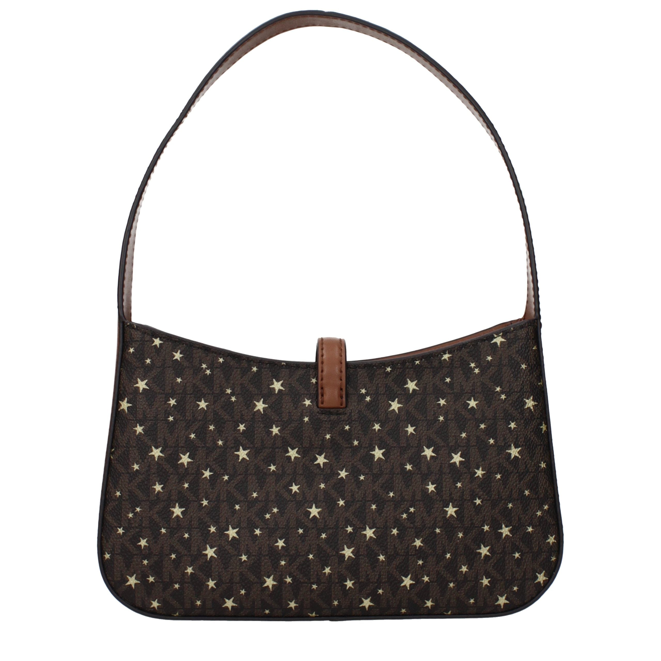 Michael Kors Brown Fabric Handbag