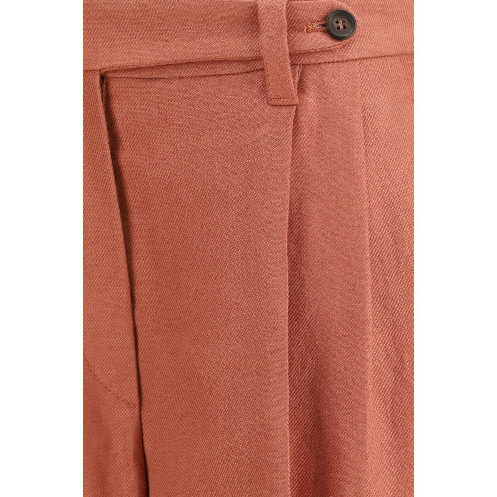 Brunello Cucinelli Orange Satorial Bermuda Shorts