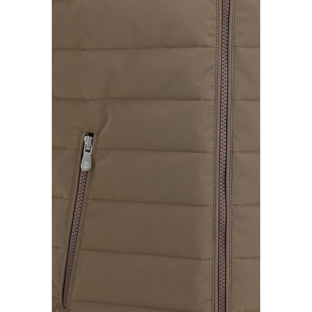 Brunello Cucinelli Beige Sleeveless Jacket