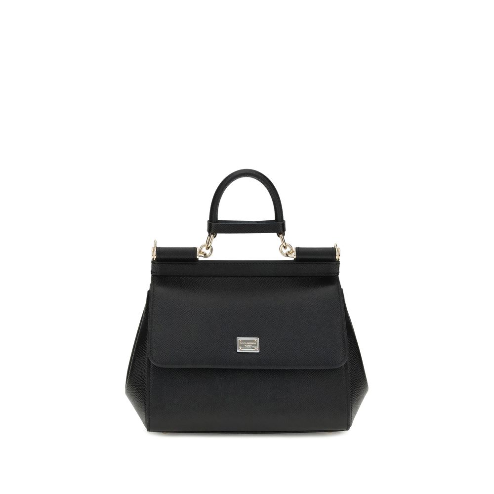 Dolce & Gabbana Black Leather Handbag