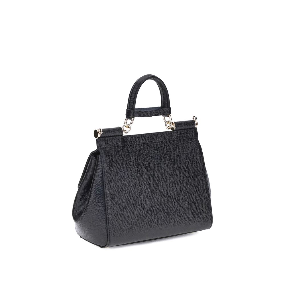 Dolce & Gabbana Black Leather Handbag