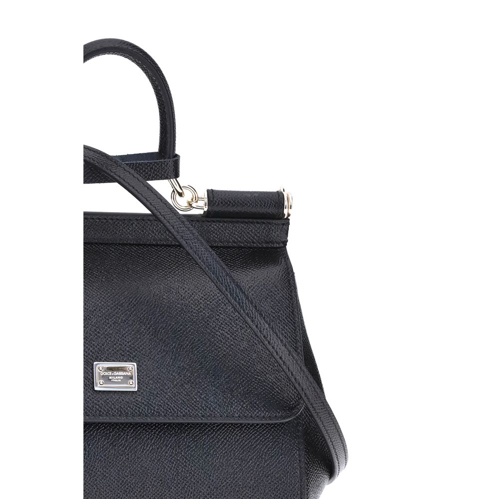 Dolce & Gabbana Black Leather Handbag