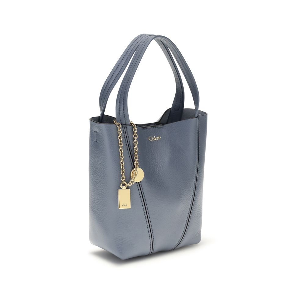 Chloé Blue Leather Shoulder Bag