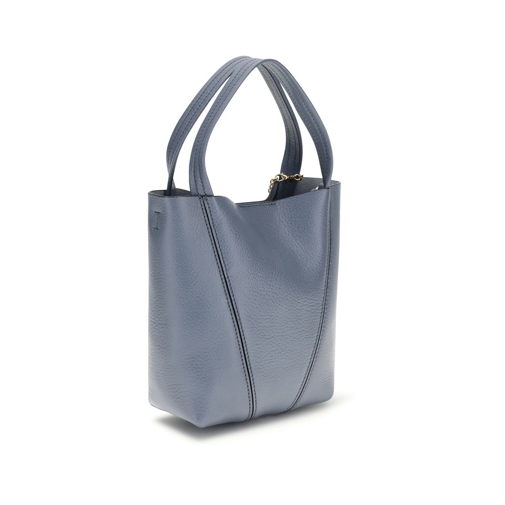 Chloé Blue Leather Shoulder Bag