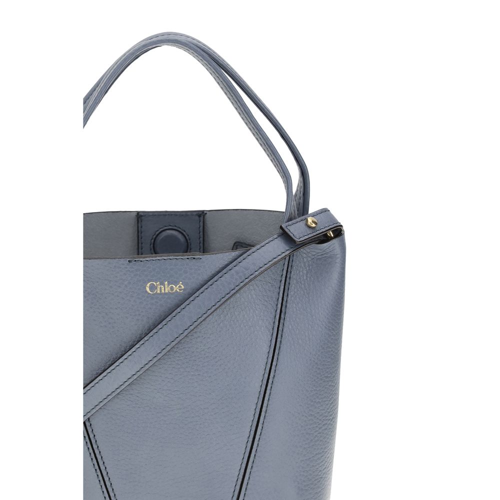 Chloé Blue Leather Shoulder Bag