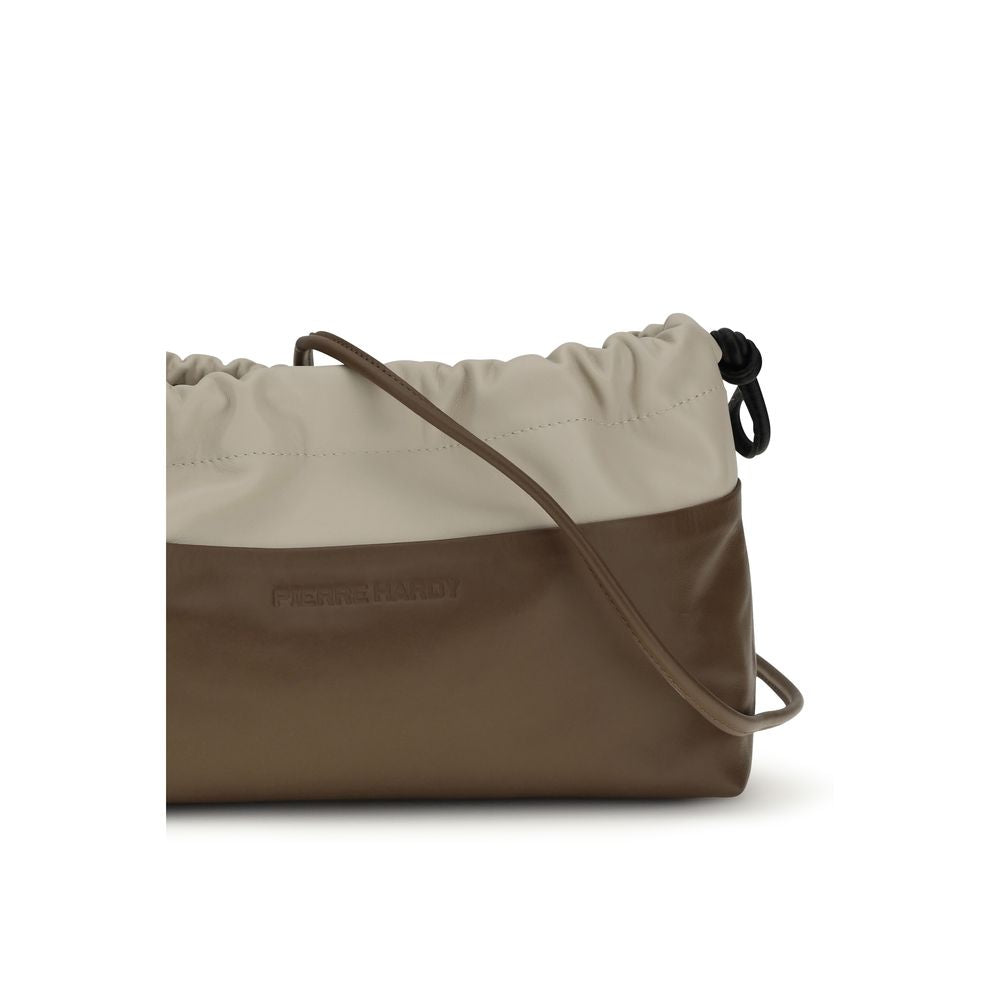 Pierre Hardy Brown Leather Shoulder Bag