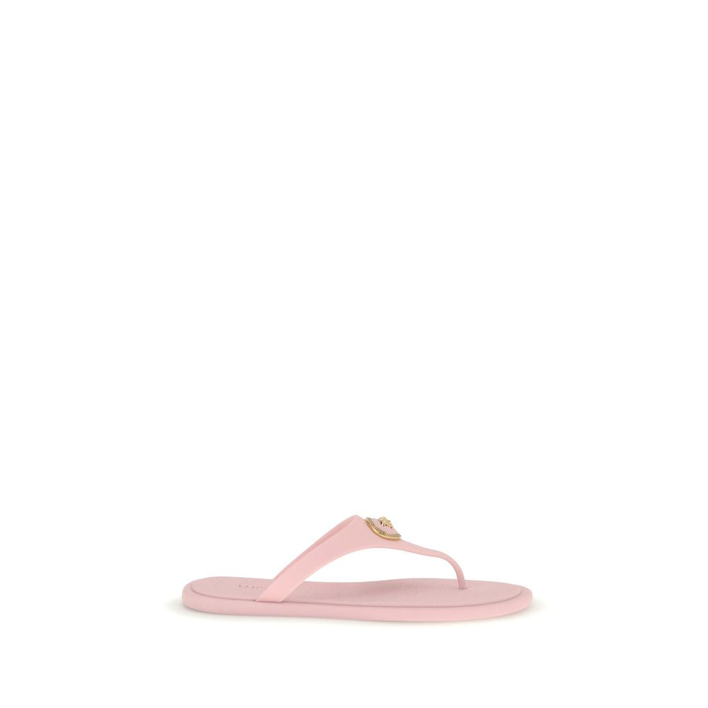 Versace Multicolor Rubber Flip-Flop Sandals - PreLoved & Luxe
