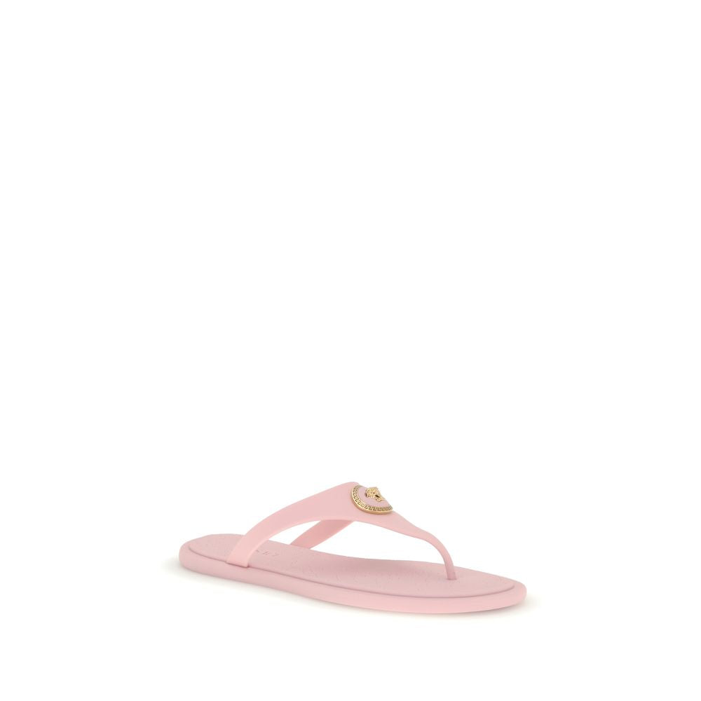 Versace Multicolor Rubber Flip-Flop Sandals - PreLoved & Luxe