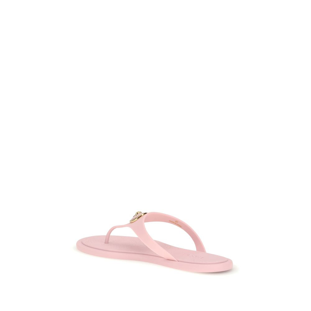 Versace Multicolor Rubber Flip-Flop Sandals - PreLoved & Luxe