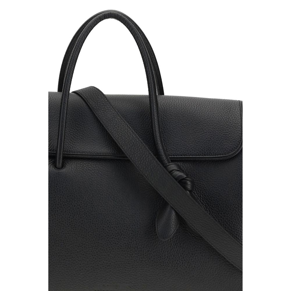 Jacquemus Black Leather Handbag