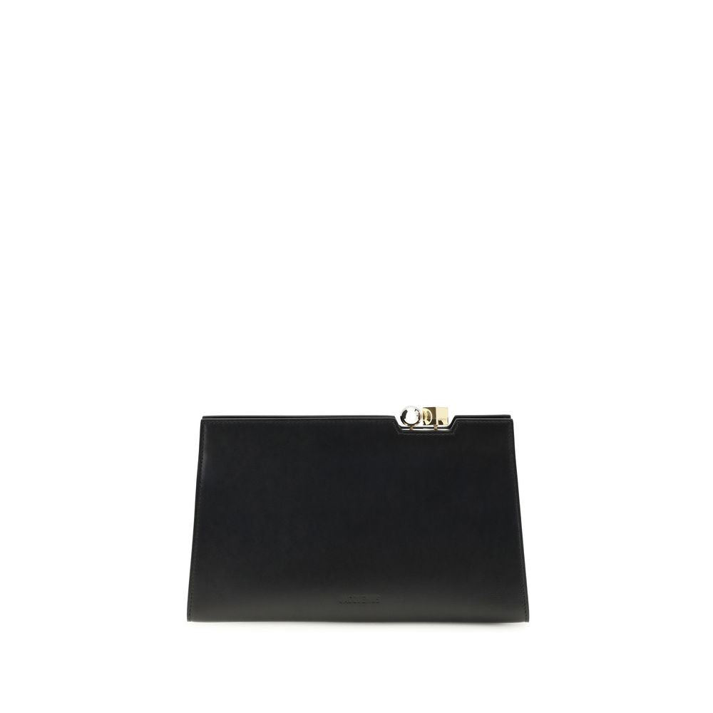 Jacquemus Black Leather Shoulder Bag