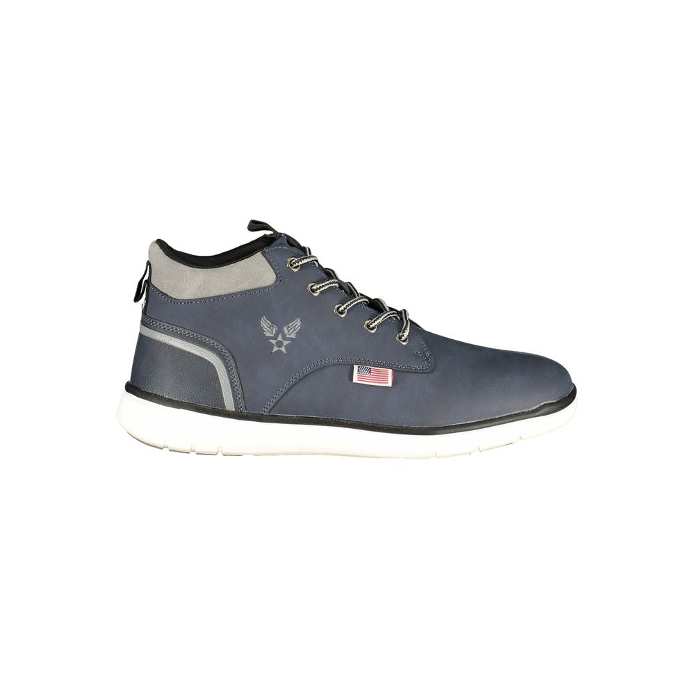 Avirex Blue Men Ankle Boot