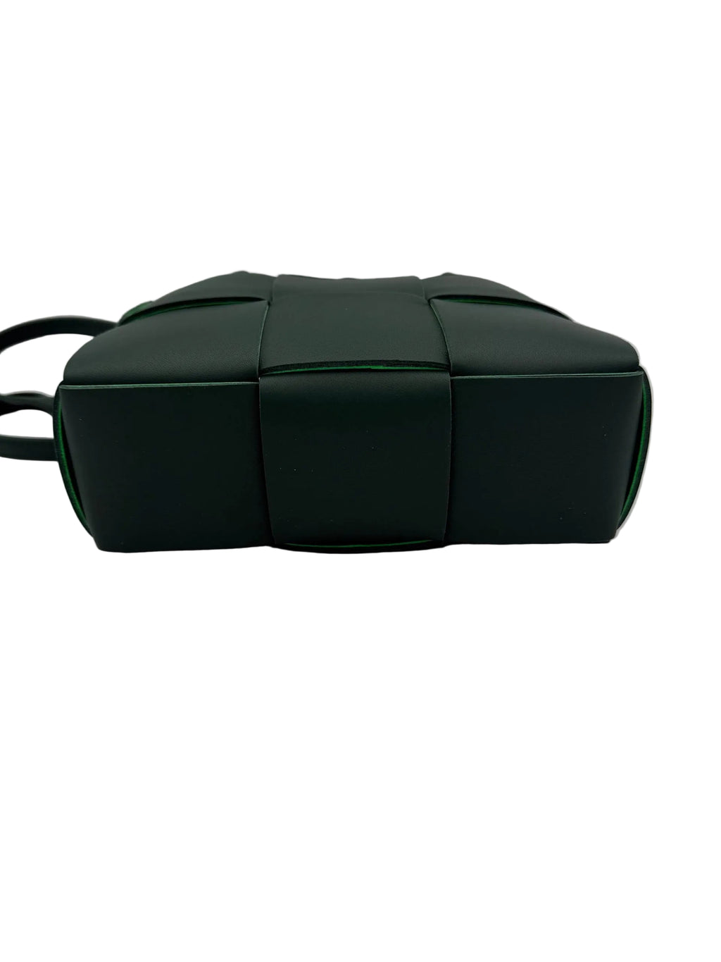 Bottega Veneta Mini Dark Green Candy Arco Handbag