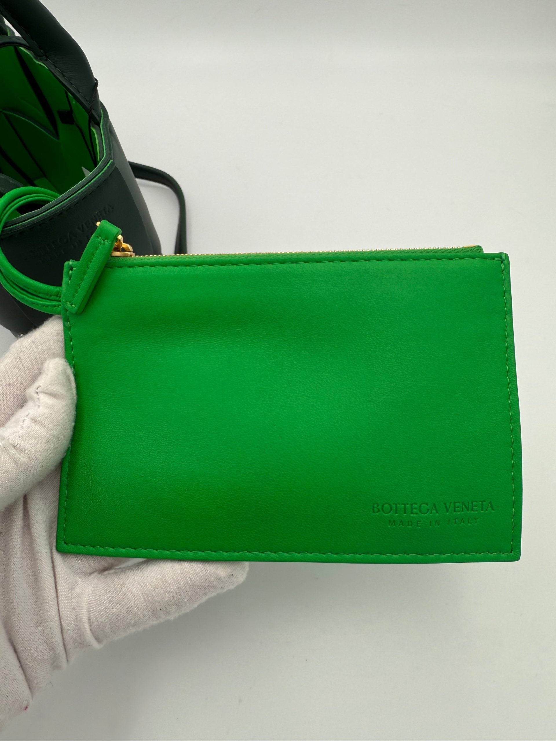 Pre-Owned Bottega Veneta BOTTEGA VENETA CANDY ARCO Shoulder Bag Green  Women's AB (Very Good — between Lightly Used and Used)