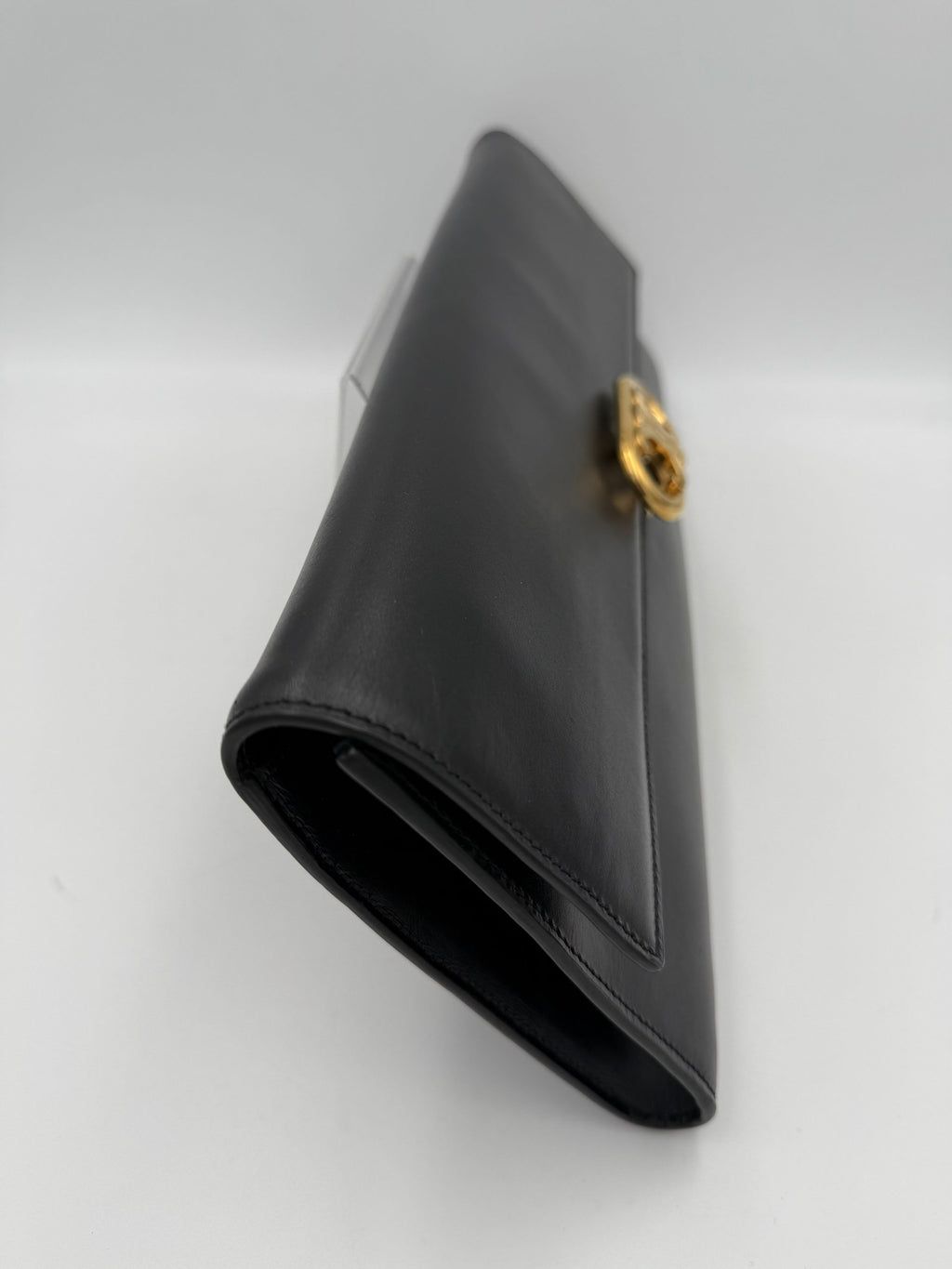 Celine CELINE TRIOMPHE Black Clutch - PreLoved & Luxe