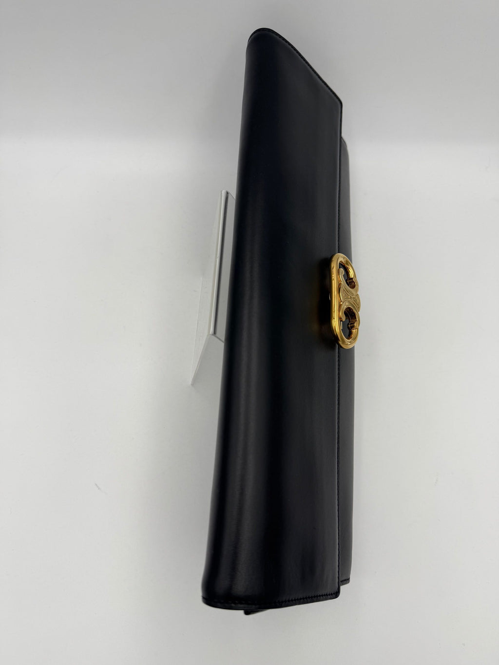 Celine CELINE TRIOMPHE Black Clutch - PreLoved & Luxe