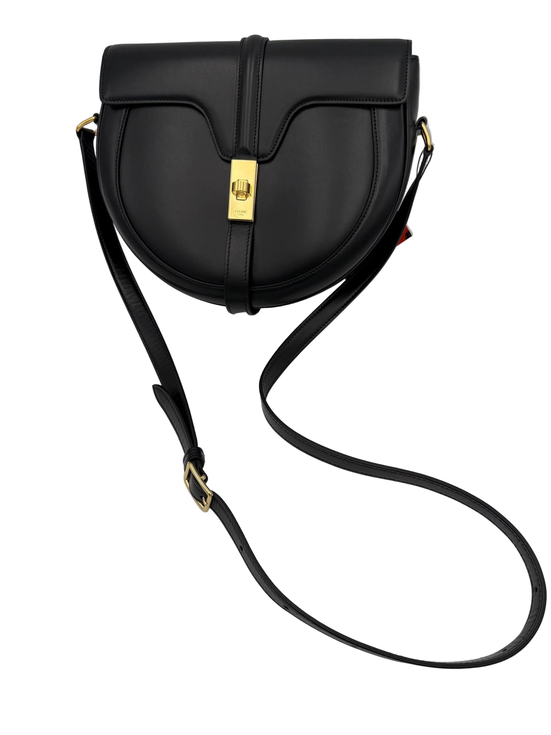 Celine CELINE Sac 16 Besace Black Large Bag - PreLoved & Luxe