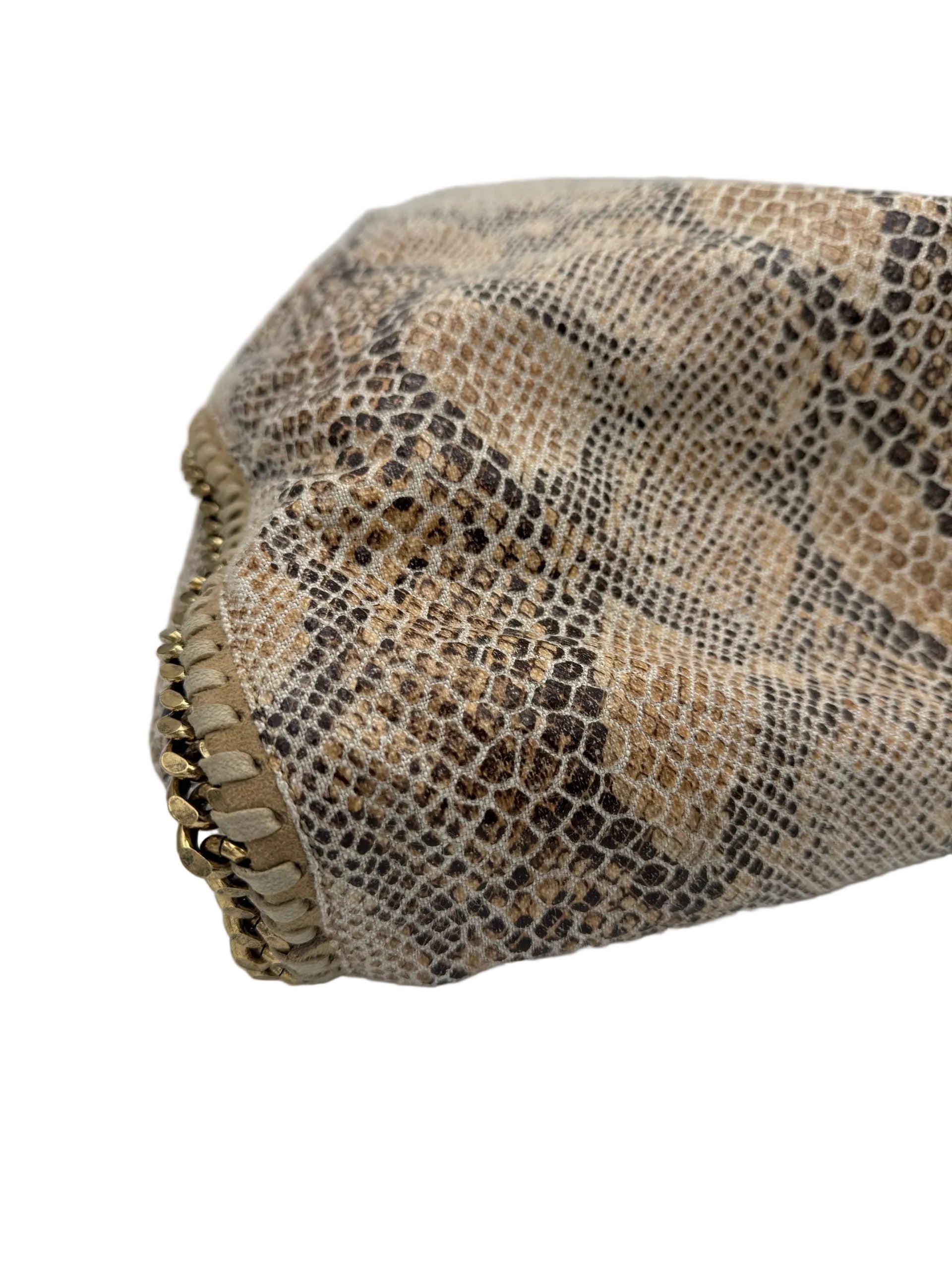 Stella McCartney STELLA MCCARTNEY Falabella Grande Vegan Reptile Skin Handbag