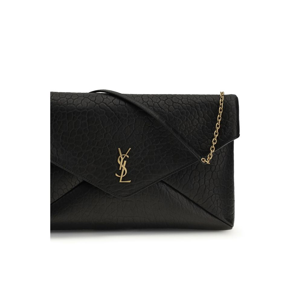 Saint Laurent Black Aries Aries Shoulder Bag