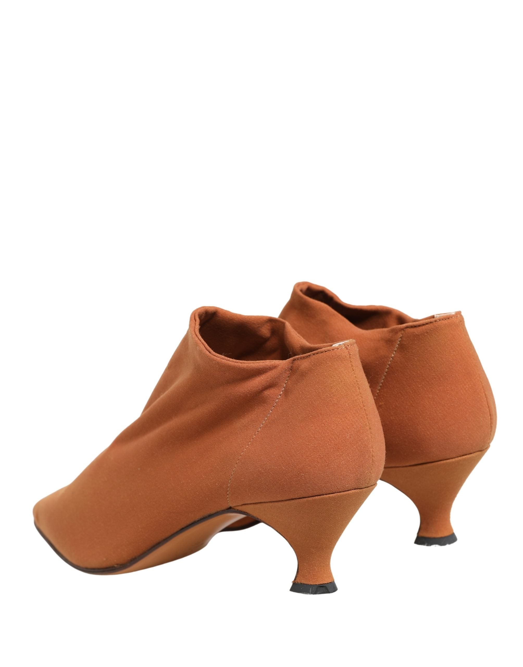 Dolce & Gabbana Brown Suede Ankle Boots Shoes