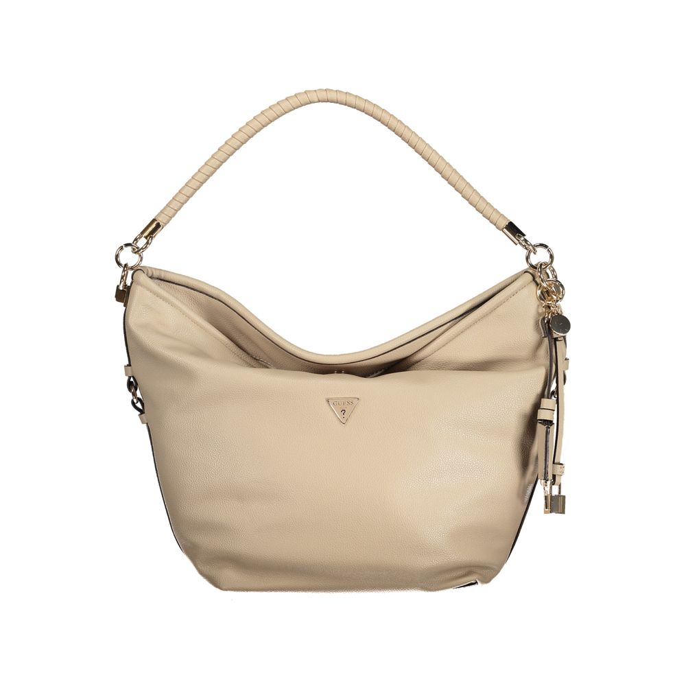 Guess Jeans Beige Women Handbag