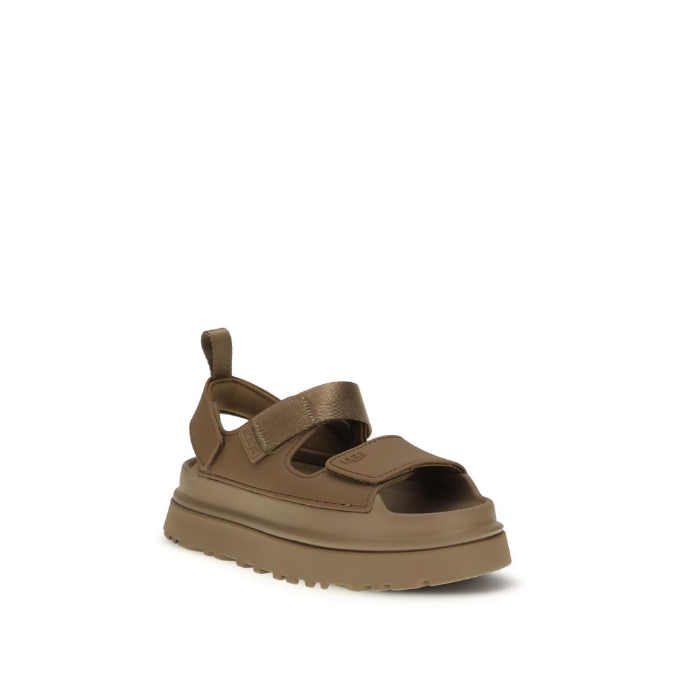 UGG Brown Recycled Flat Sandals