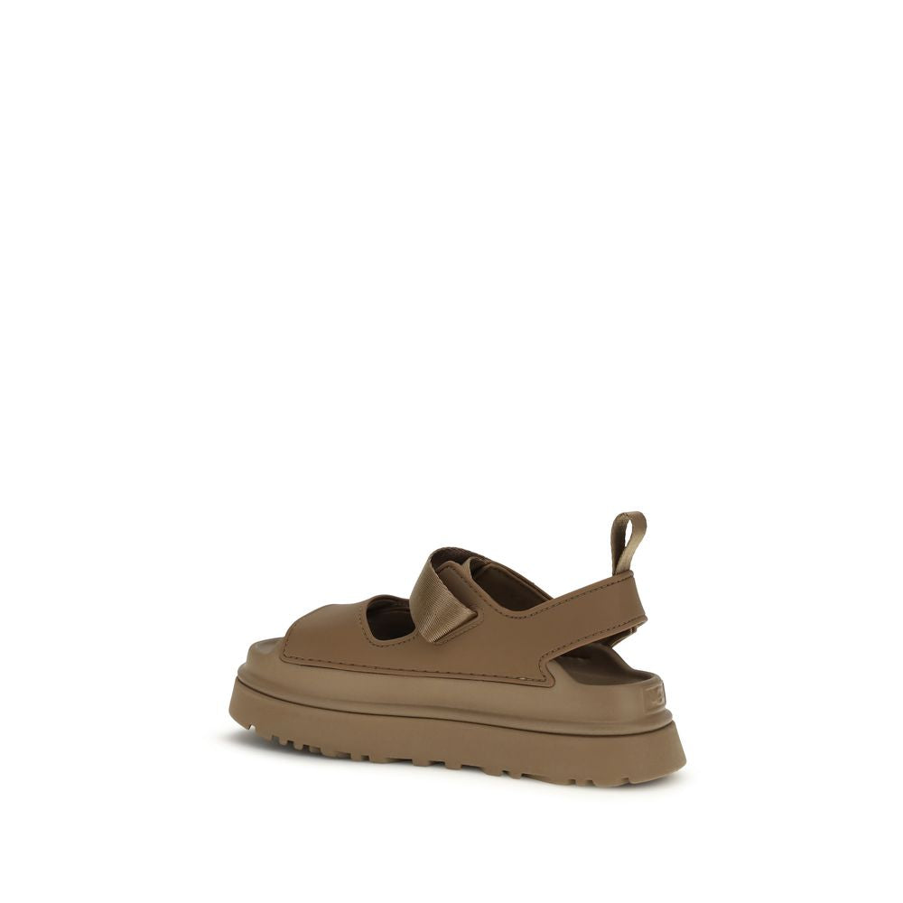 UGG Brown Recycled Flat Sandals