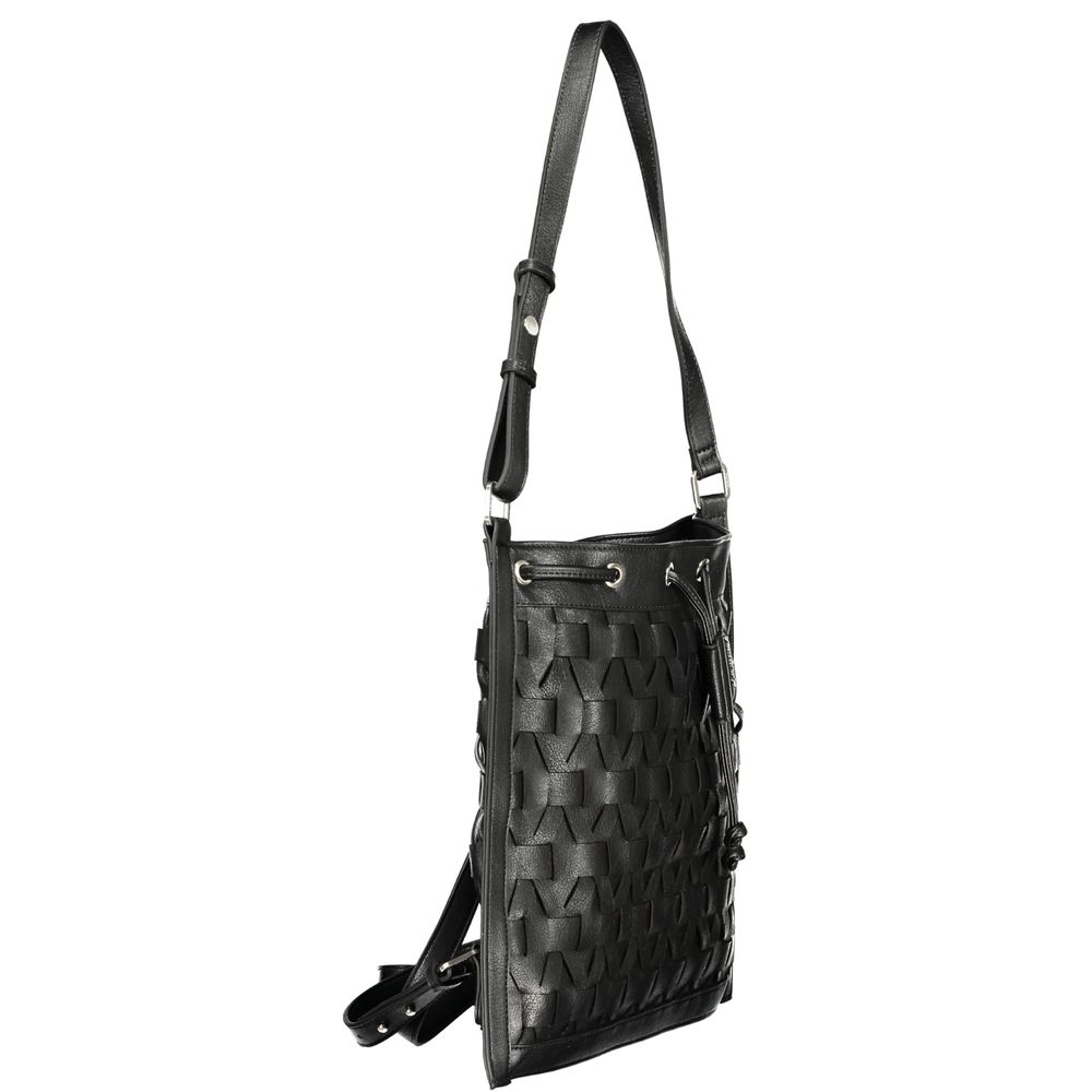 Desigual Black Women Backpack