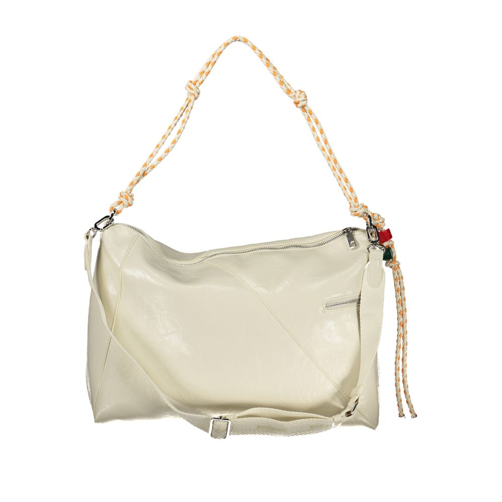 Desigual Ecru Women Handbag