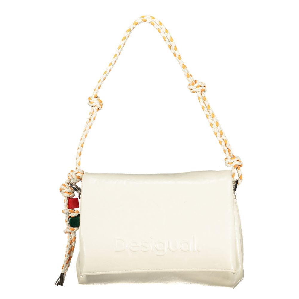 Desigual Ecru Women Handbag