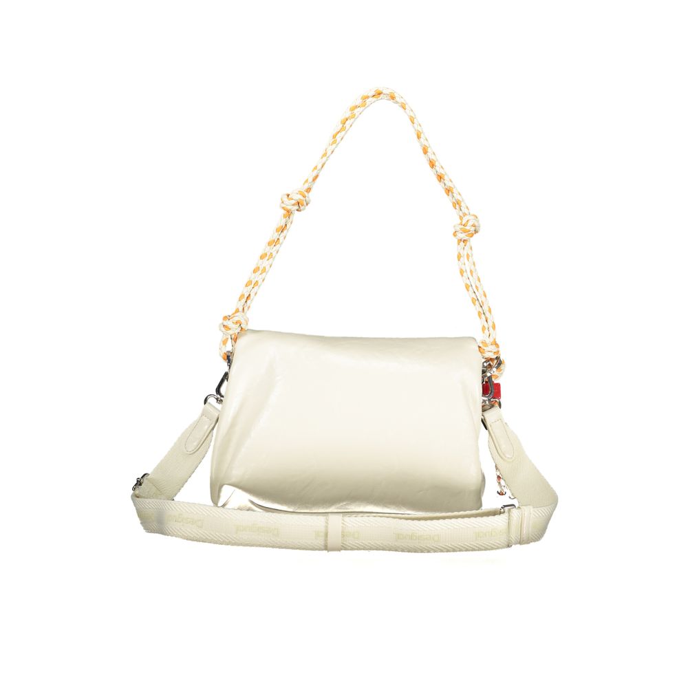Desigual Ecru Women Handbag