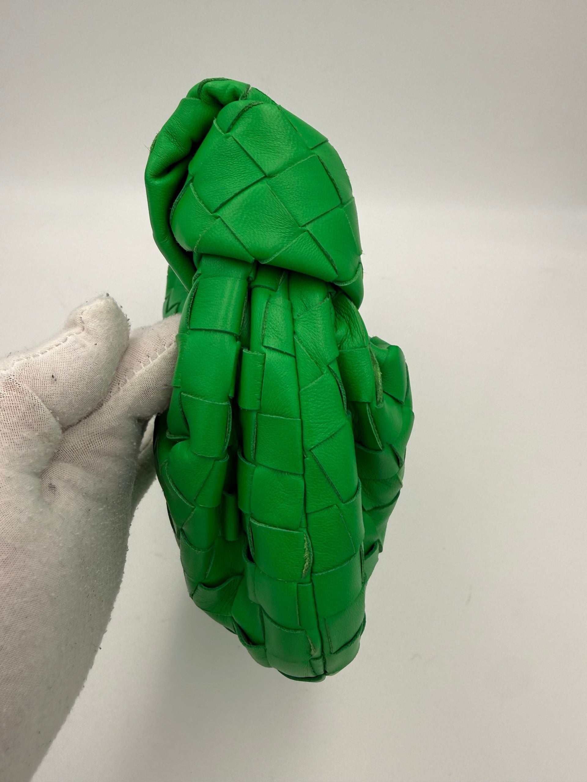 Pre-Owned Bottega Veneta BOTTEGA VENETA JODIE MINI Green Handbag Green  Women's AB (Very Good — between Lightly Used and Used)