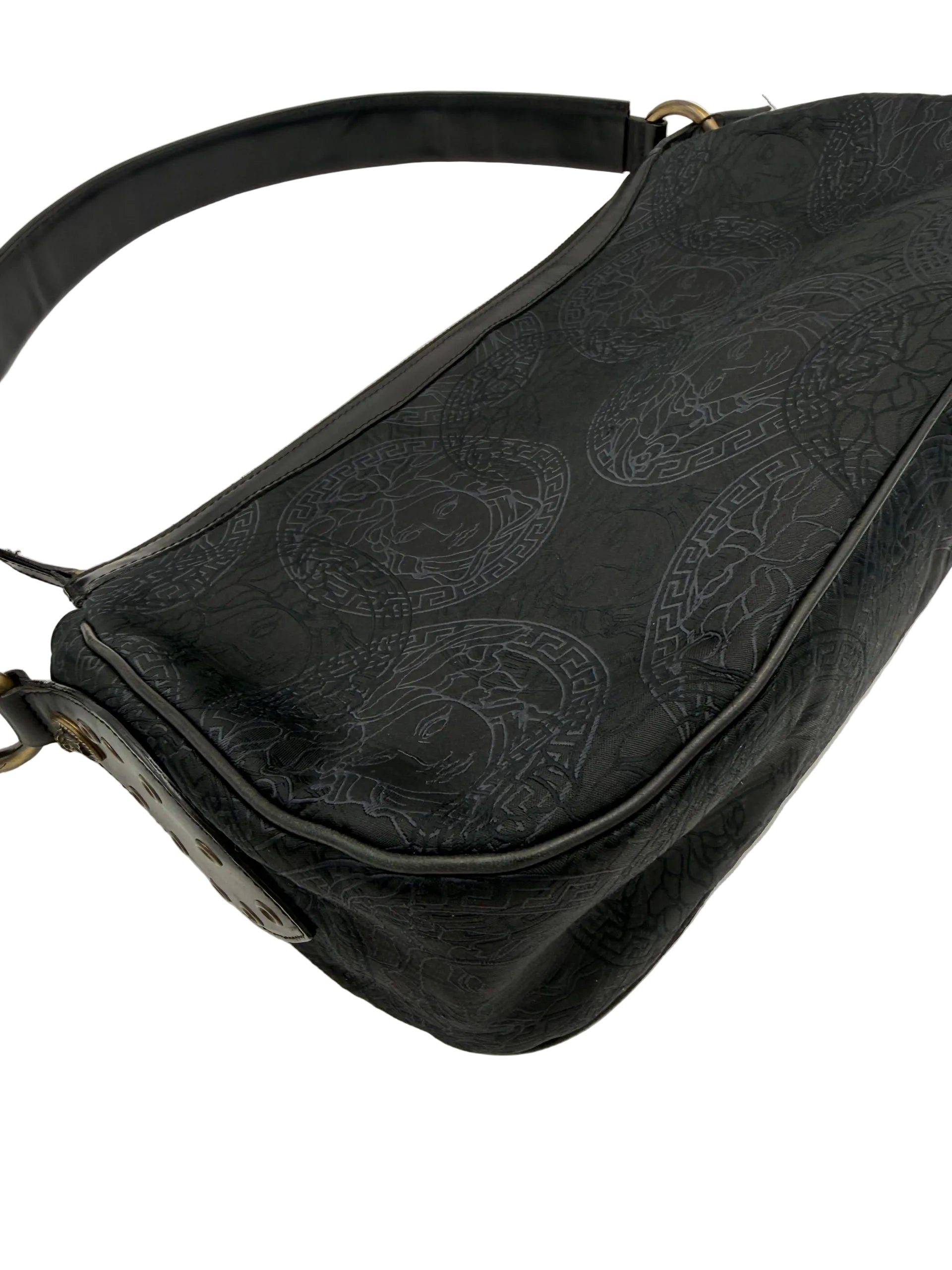 Versace VERSACE Medusa Jacquard Shoulder Bag - PreLoved & Luxe