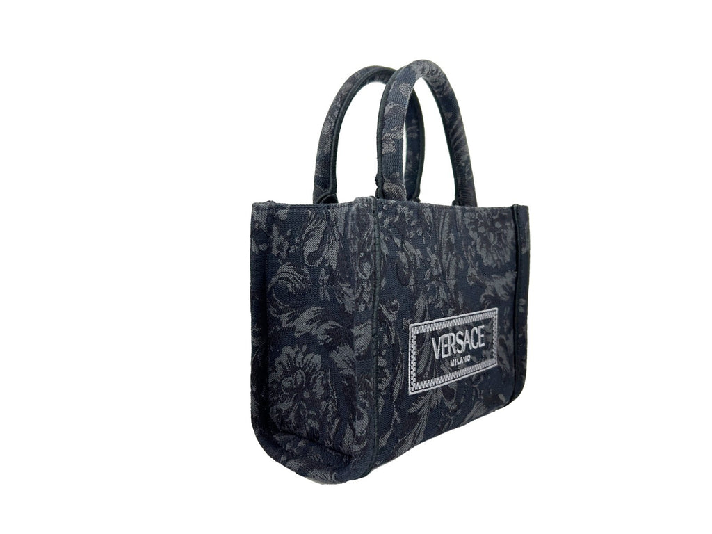 Versace Women'S 'Extra Small Athena' Shopping Bag Black - PreLoved & Luxe