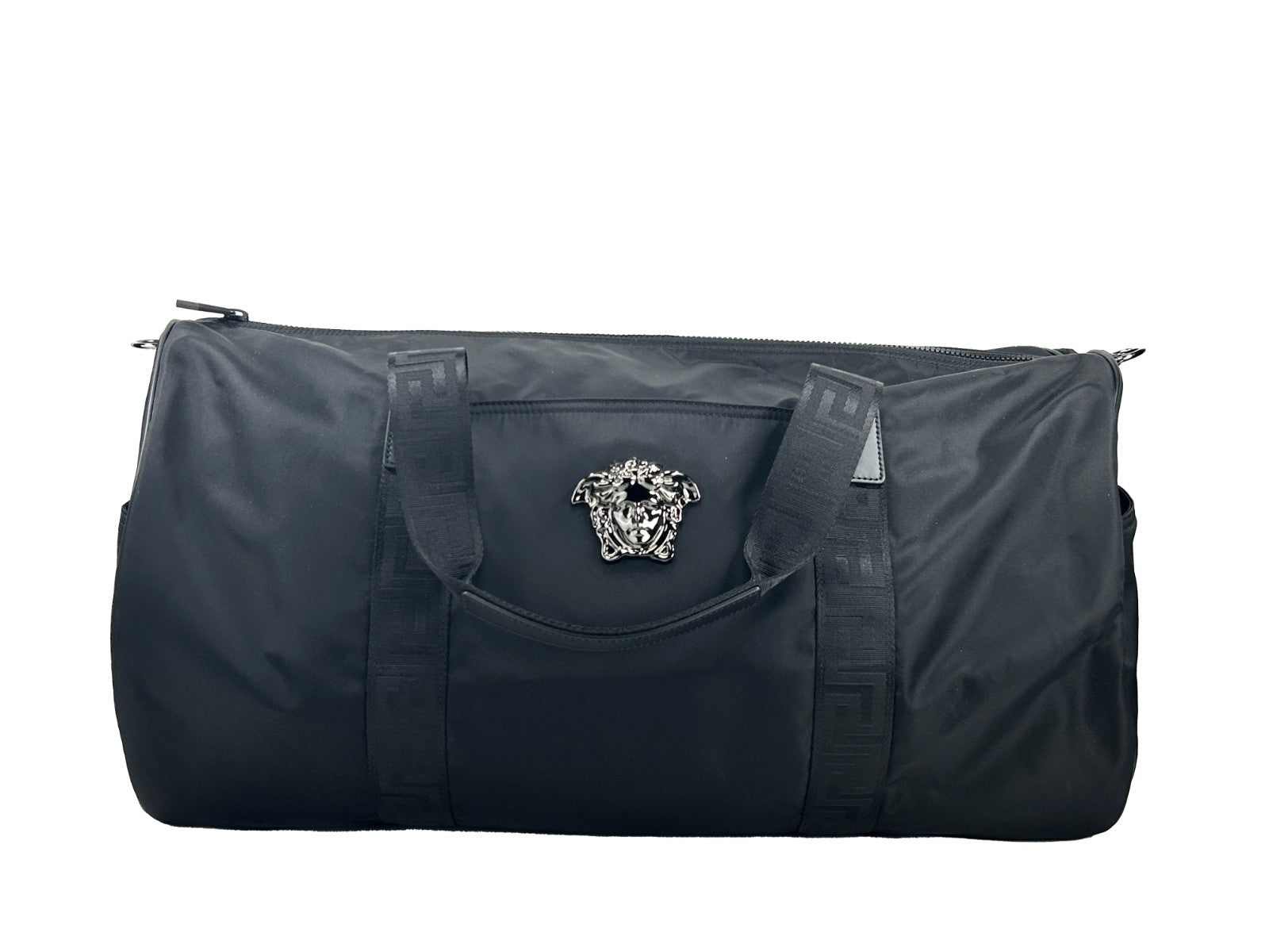 Versace Medusa Large Nylon Duffle Bag - PreLoved & Luxe