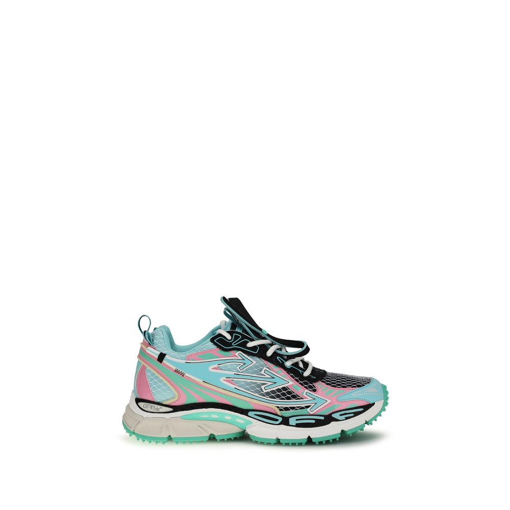 Off-White Multicolor Athletic Sneakers