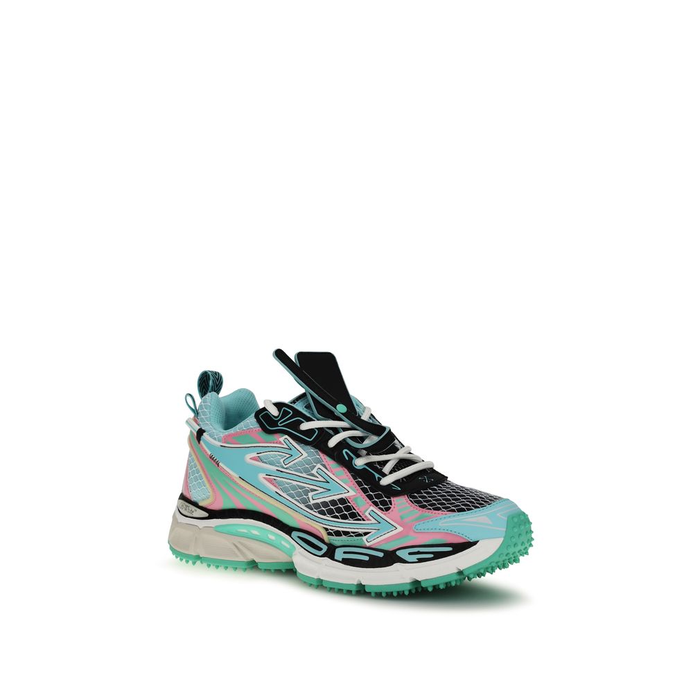 Off-White Multicolor Athletic Sneakers