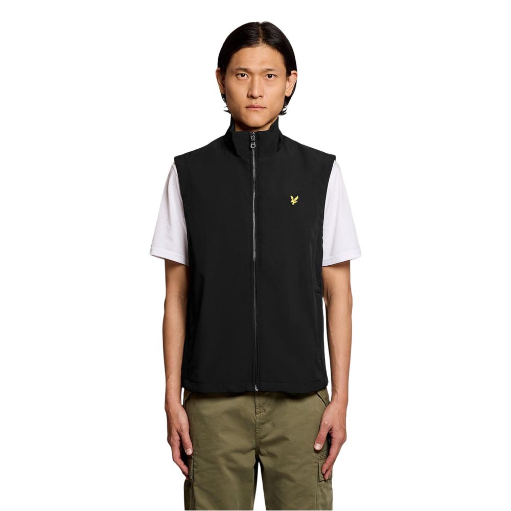 Lyle & Scott Black Sleeveless Jacket