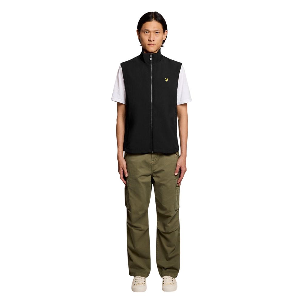 Lyle & Scott Black Sleeveless Jacket