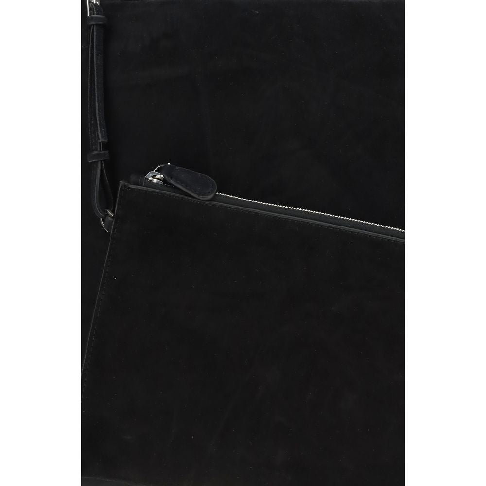 The Row Black Aries Aries Shoulder Bag