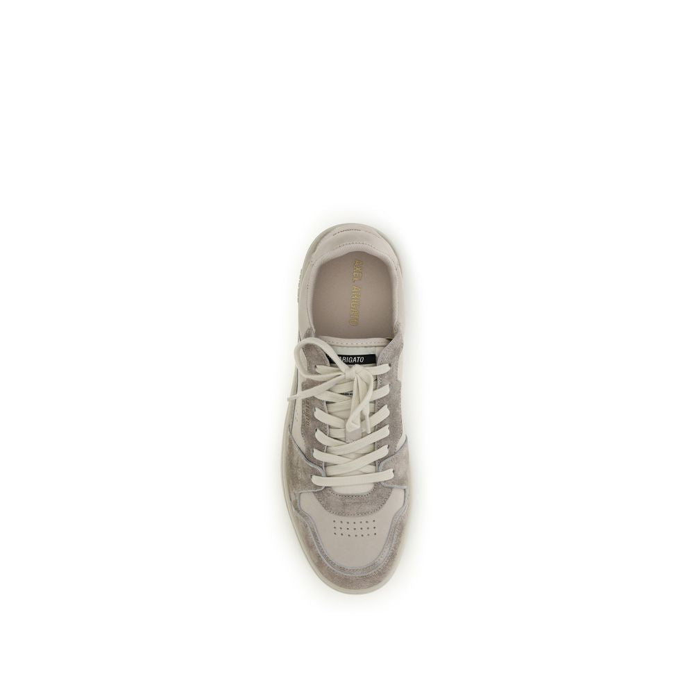 Axel Arigato Gray Leather Low Top Sneakers