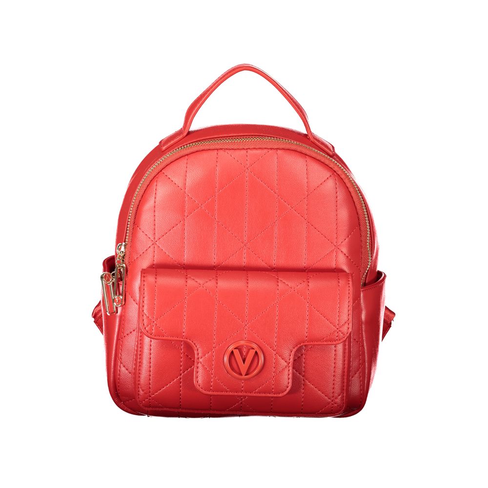 Mario Valentino Rosso Women's Backpack with External Pockets