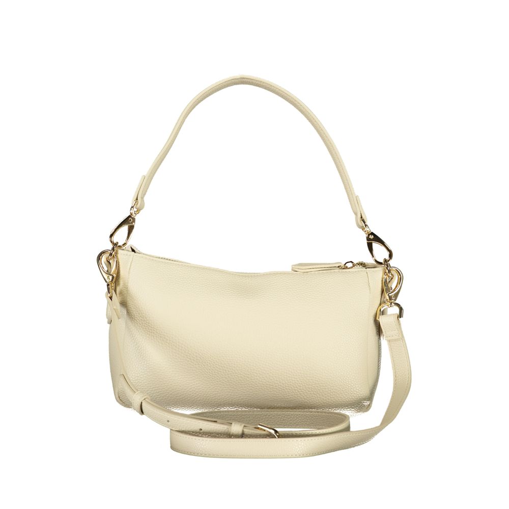 Mario Valentino Beige Women's Bag with Shoulder Strap
