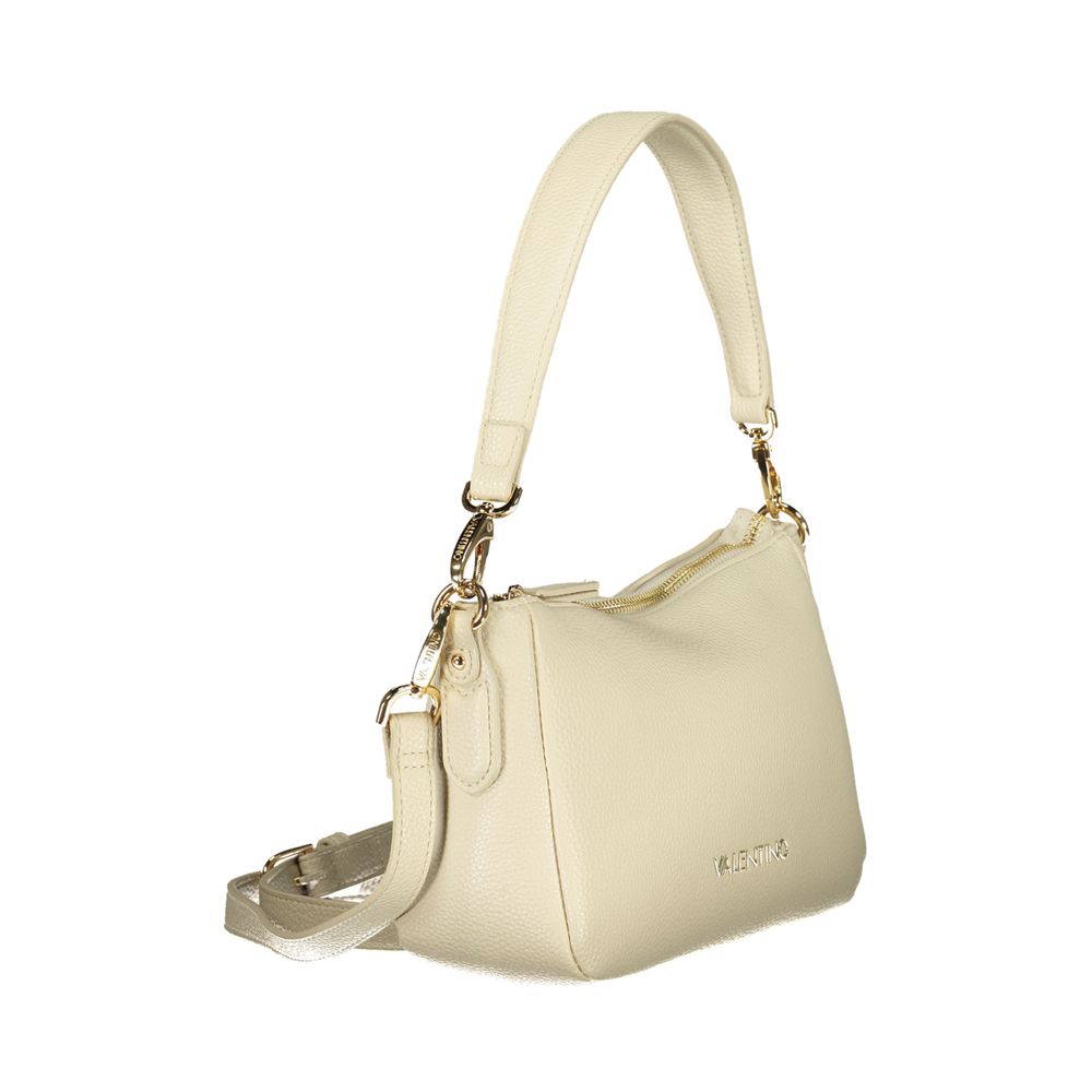 Mario Valentino Beige Women's Bag with Shoulder Strap