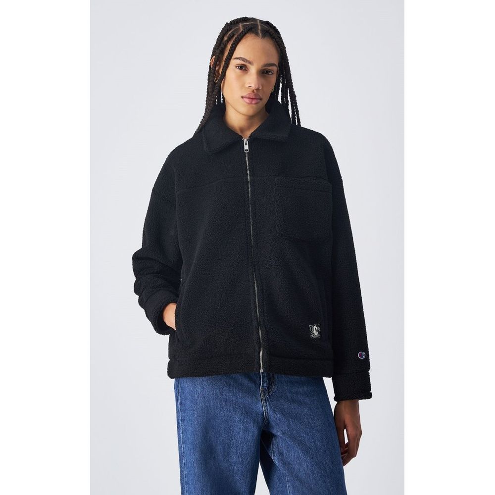 Champion Black Full-Length Jacket