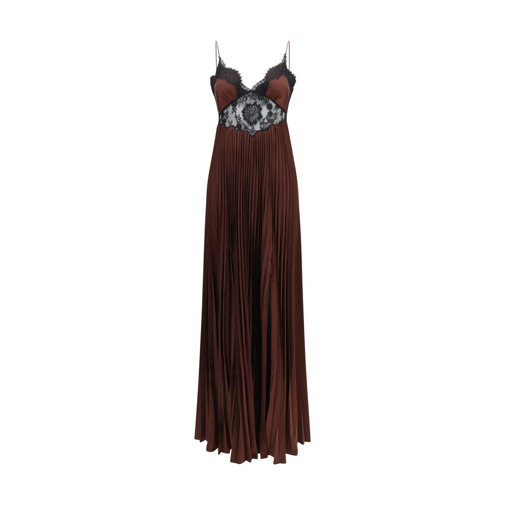 Self-Portrait Brown Casual Dress