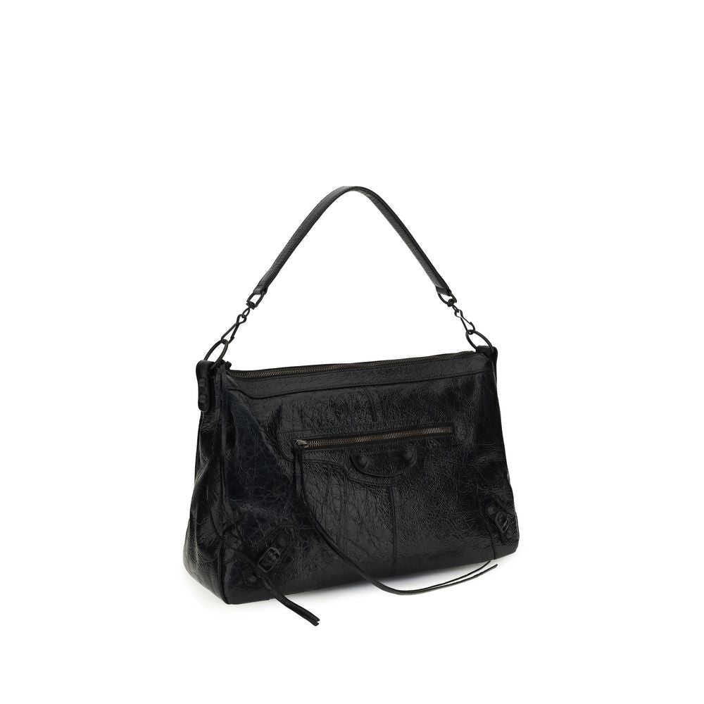 Balenciaga Black Aries Aries Shoulder Bag