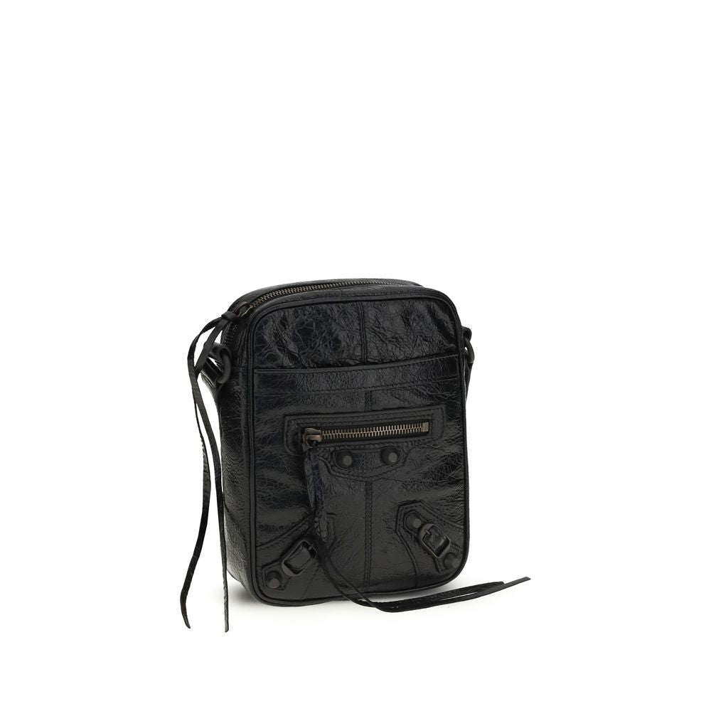 Balenciaga Black Aries Aries Shoulder Bag