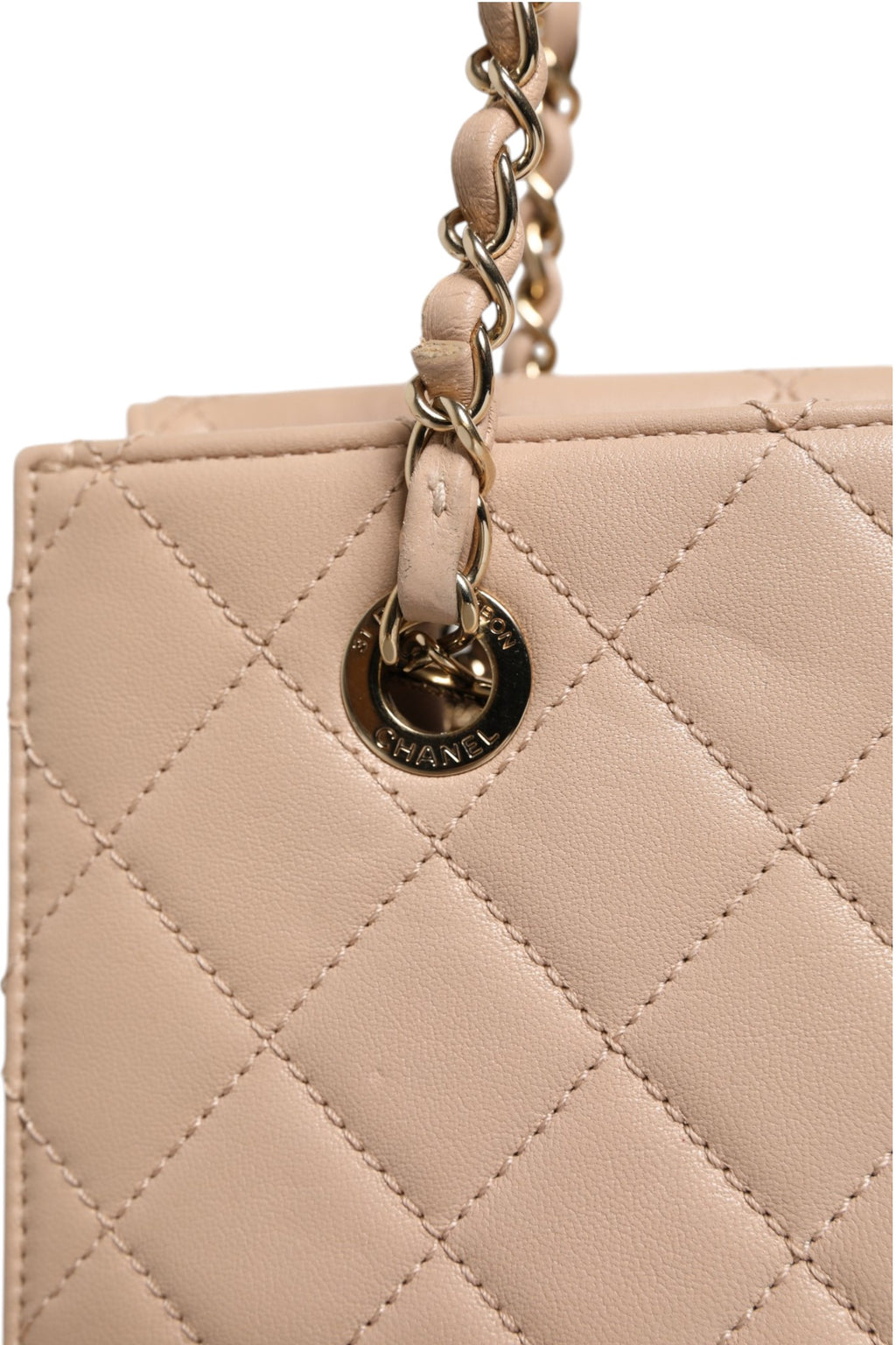 Chanel Powder Pink Quilted Leather Beauty Lock Flap Bag