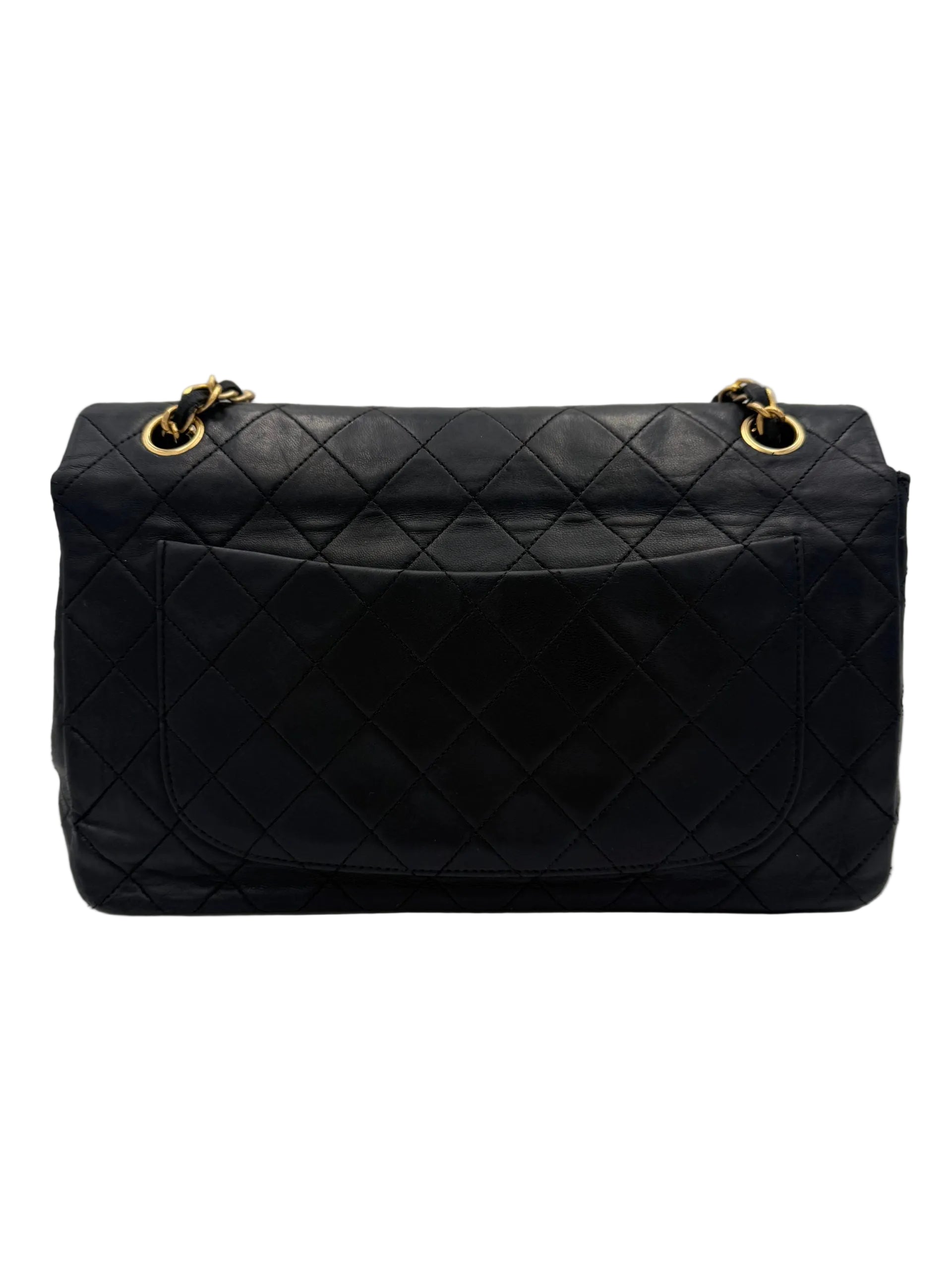 Chanel Black Leather Classic Flap Bag